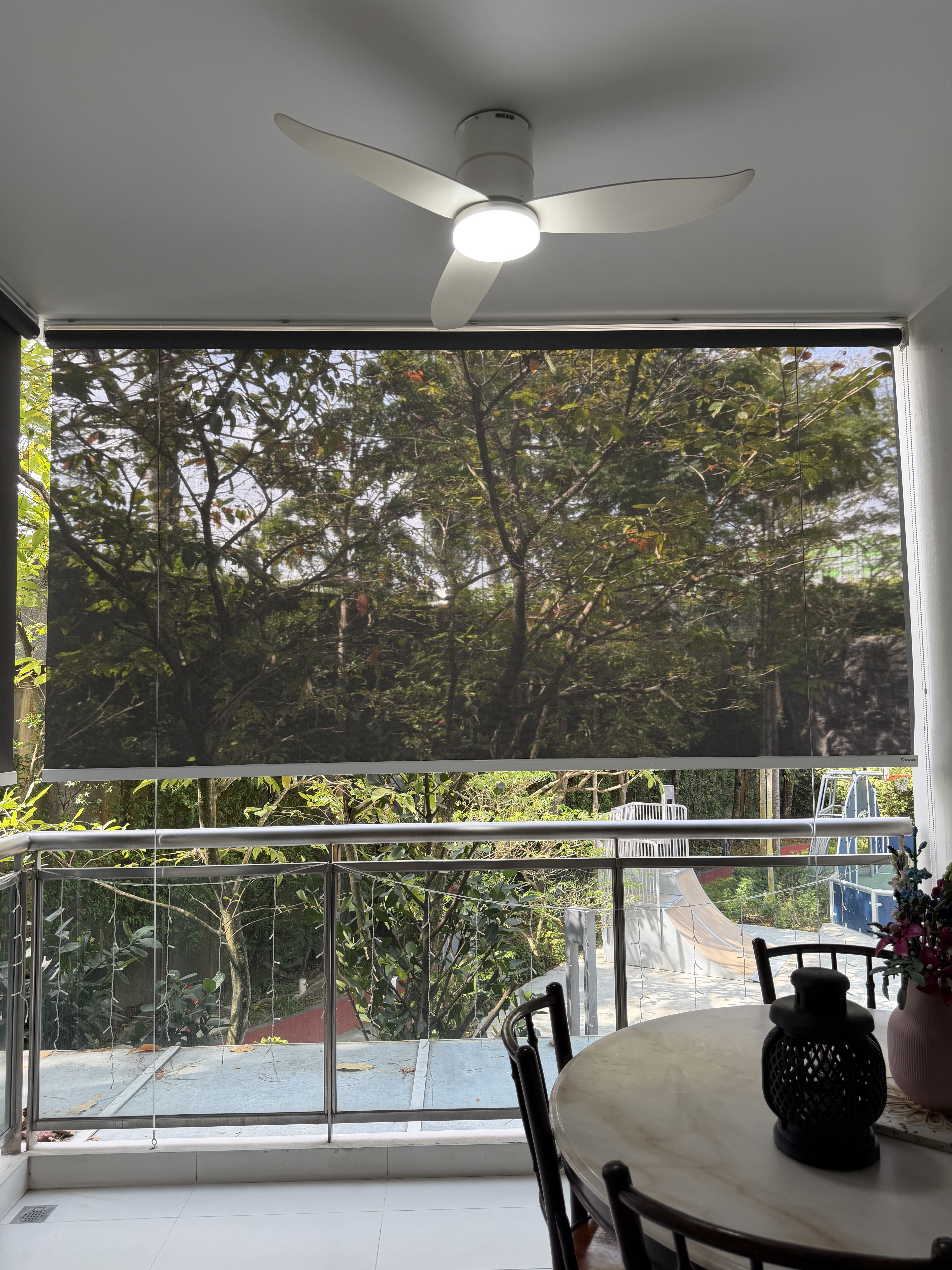 Blinds styling in a premium interior